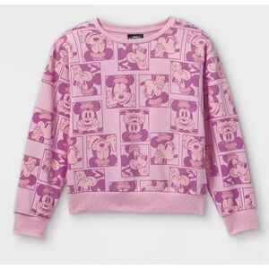 COPY - Minnie Mouse Cropped Sweatshirt